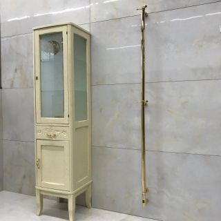 Полотенцесушитель электрический Margaroli Arcobaleno 616/X/L Switch Brushed Gold BG 168x12 см брашированное золото